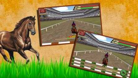 Captura de Pantalla 7 Black Horse Jumping Racing 3D windows