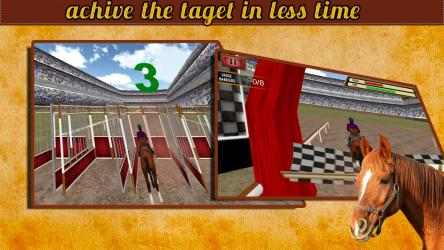 Captura de Pantalla 12 Black Horse Jumping Racing 3D windows