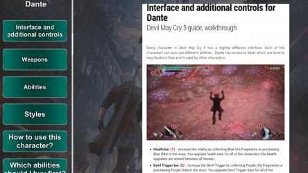Screenshot 6 Devil May Cry 5 Unofficial Game Guide windows