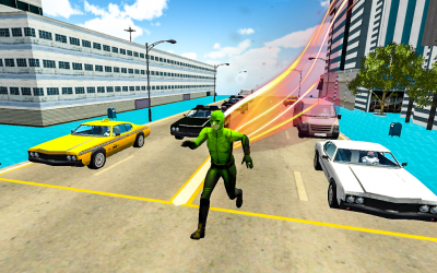 Captura de Pantalla 2 Multi Speed Superhero Lightning 3D - Flash Games android