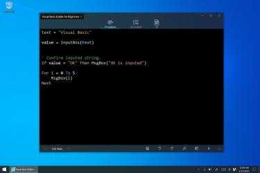 Screenshot 3 Visual Basic Builder for Beginners windows