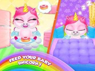 Screenshot 10 Bebé Unicornio Cuidado Mascota Poni android