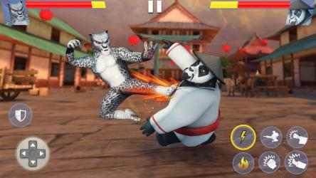 Captura 2 Juego de lucha animal Kung Fu android