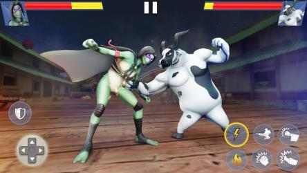 Captura de Pantalla 3 Juego de lucha animal Kung Fu android