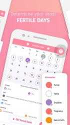 Captura 4 Ovulation Calculator - Pregnancy Calendar android