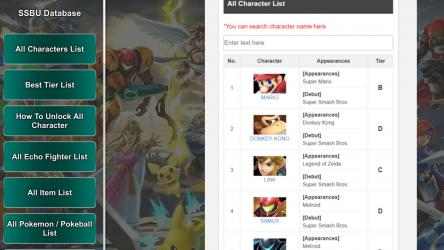 Captura de Pantalla 11 Super Smash Bros. Ultimate Guide App windows