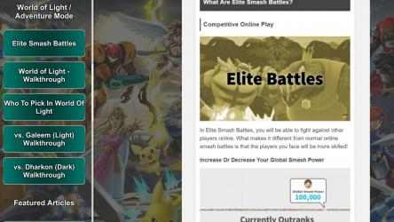 Imágen 6 Super Smash Bros. Ultimate Guide App windows