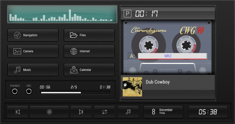 Imágen 3 Cassette - theme for CarWebGuru launcher android