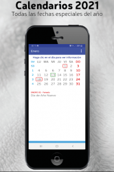 Imágen 6 Calendarios 2021 con festivos gratis android