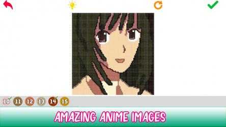 Screenshot 4 Anime Cross Stich - Pixel Art Color By Number Book windows