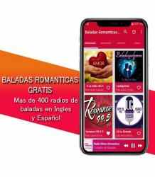 Screenshot 10 Baladas Romanticas Gratis - Baladas de Amor android