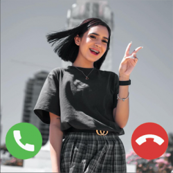 Screenshot 1 Domelipa fake video call chat android