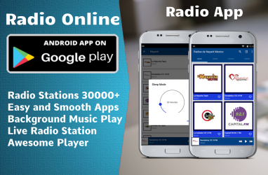Screenshot 2 Radios de Nayarit México gratis estaciones Online android