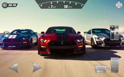 Screenshot 4 Mustang GT 500: Crazy City Drift, Drive and Stunts android