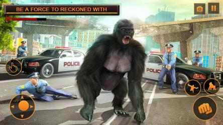 Screenshot 6 Angry Monster Gorilla - Godzilla King Kong Games android
