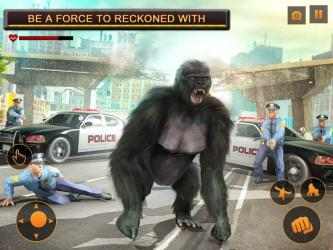 Screenshot 12 Angry Monster Gorilla - Godzilla King Kong Games android
