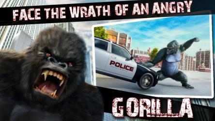 Capture 7 Angry Monster Gorilla - Godzilla King Kong Games android