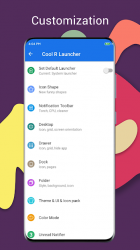 Screenshot 8 Cool R Launcher, launcher for Android™ 11 UI theme android