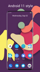 Captura 2 Cool R Launcher, launcher for Android™ 11 UI theme android