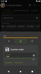 Captura 6 La Voz de Zueira - TTS android