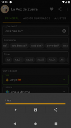 Screenshot 5 La Voz de Zueira - TTS android