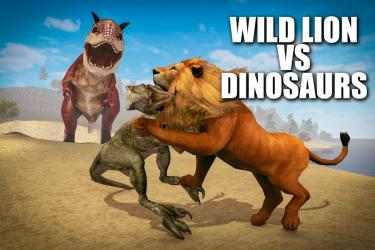 Screenshot 7 león vs dinosaurio: supervivencia de batalla android