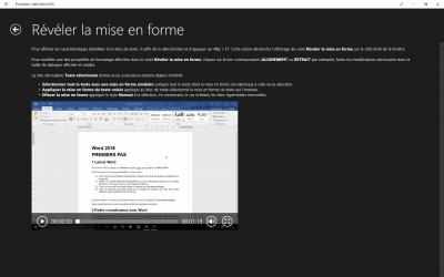 Screenshot 3 Formation vidéo Word ® 2016 windows