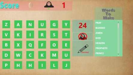 Capture 4 Bible Words Game Pro windows