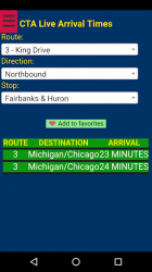Screenshot 3 Chicago CTA Bus Tracker android