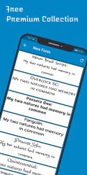 Screenshot 6 Fonts for Huawei Emui android