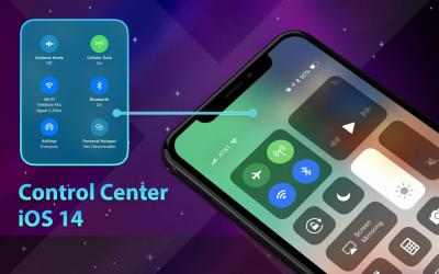 Capture 10 Phone 12 Launcher, OS 14 iLauncher, Control Center android