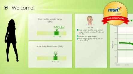 Screenshot 4 Weight & BMI Tracker windows