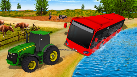 Captura de Pantalla 6 cadena remolque tractor empujar simulador android