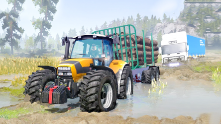 Imágen 5 cadena remolque tractor empujar simulador android
