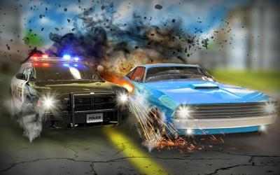 Imágen 10 Extreme Police Chase 2-Impossible Stunt Car Racing android