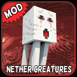 Capture 1 Nether Creatures Mod for MCPE [Nether Update] android