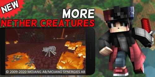 Image 6 Nether Creatures Mod for MCPE [Nether Update] android
