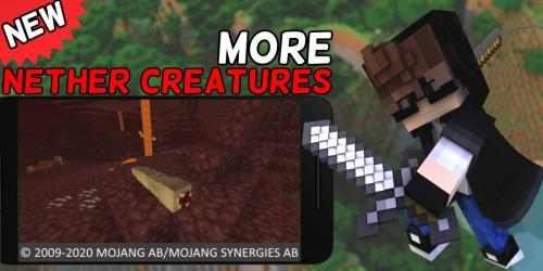 Captura de Pantalla 11 Nether Creatures Mod for MCPE [Nether Update] android