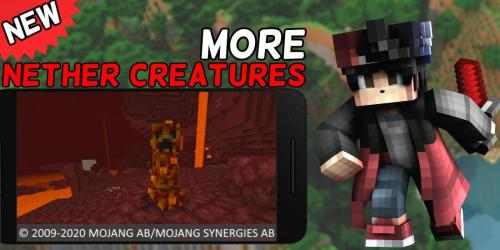Screenshot 12 Nether Creatures Mod for MCPE [Nether Update] android