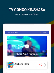 Captura de Pantalla 12 TV Congo Kinshasa Live Chromecast android