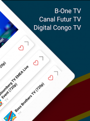 Captura de Pantalla 7 TV Congo Kinshasa Live Chromecast android