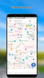 Captura de Pantalla 7 Mapas Y Direcciones En Vivo - GPS Gratis Español android