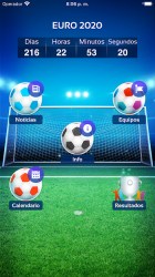 Captura 2 Eurocopa de Fútbol 2020 Resultados en tiempo real android