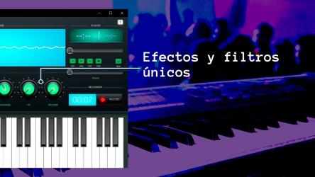 Captura 2 Synth Station - Simulador de piano virtual: teclado musical, tonos de sintetizador windows