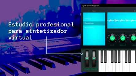 Capture 1 Synth Station - Simulador de piano virtual: teclado musical, tonos de sintetizador windows