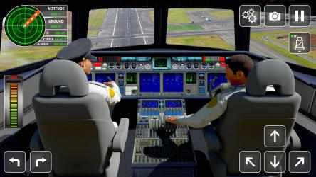 Screenshot 12 Flying Airplane Pilot Flight Simulator-Plane Games android