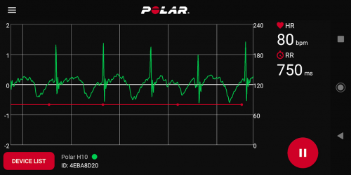 Screenshot 3 Polar Equine App – Optimize your horse’s fitness android