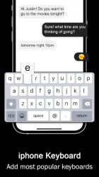 Captura 4 Iphone Keyboard: IOS Keyboard android
