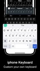Captura de Pantalla 5 Iphone Keyboard: IOS Keyboard android