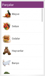 Captura de Pantalla 3 Aprenda turco por imágenes android